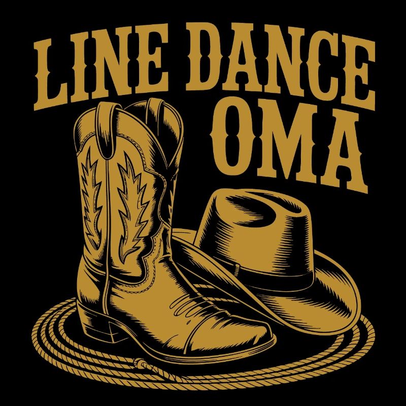 Line Dance Granny Boots Hat