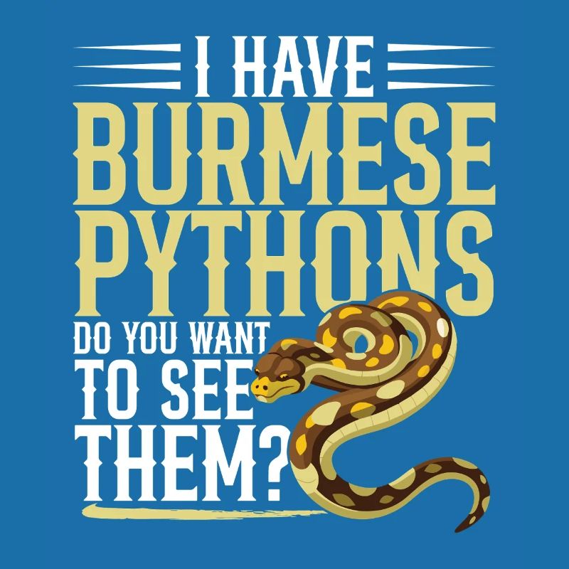 Burmesische Python HDE Schlangen-Stofftier-Reptil