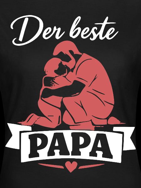 Der beste Papa Silhouette