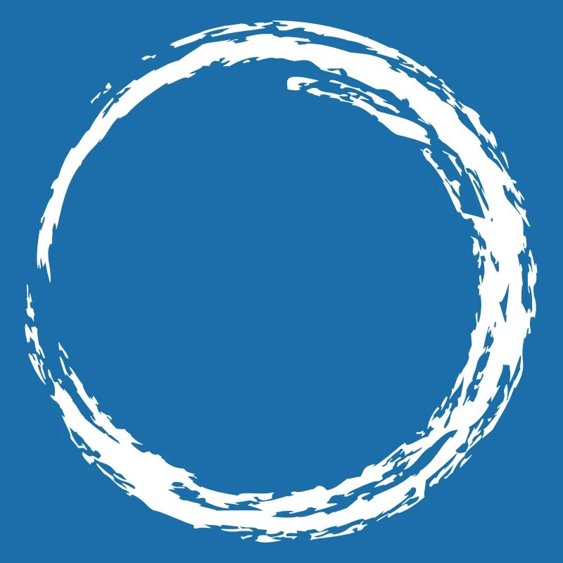 Circle White Geometry