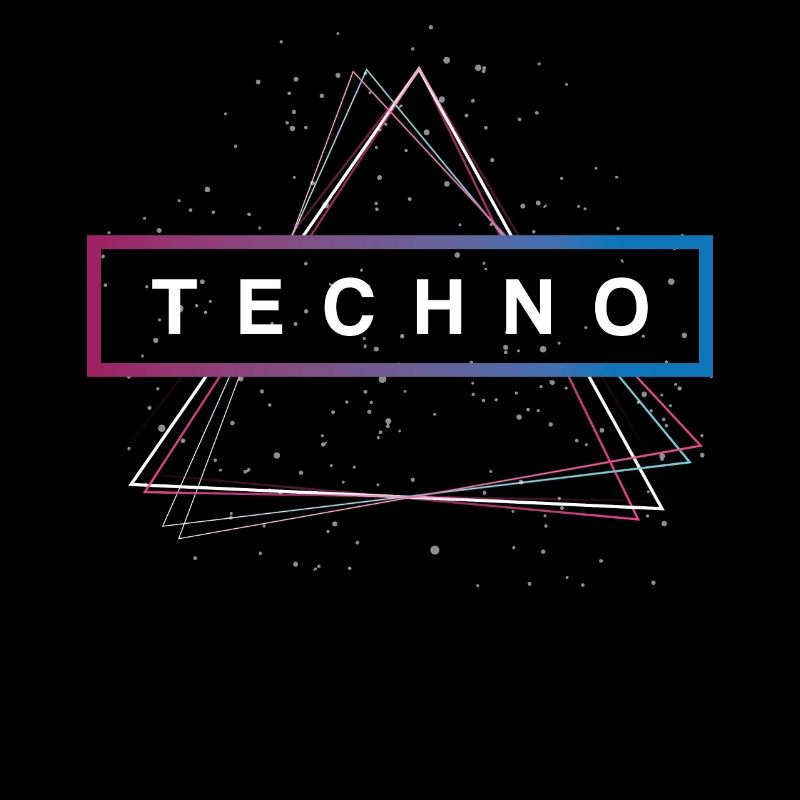 Techno triangle rave
