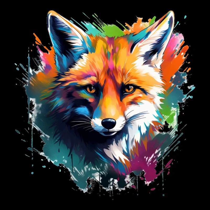 Watercolor Fox, Fox