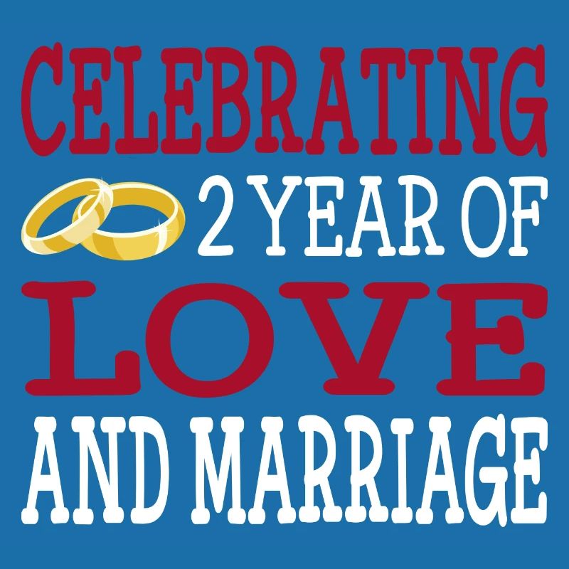 2 year married second wedding anniversary gift