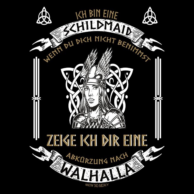 Bouclier Viking Maiden Valhalla Vikings