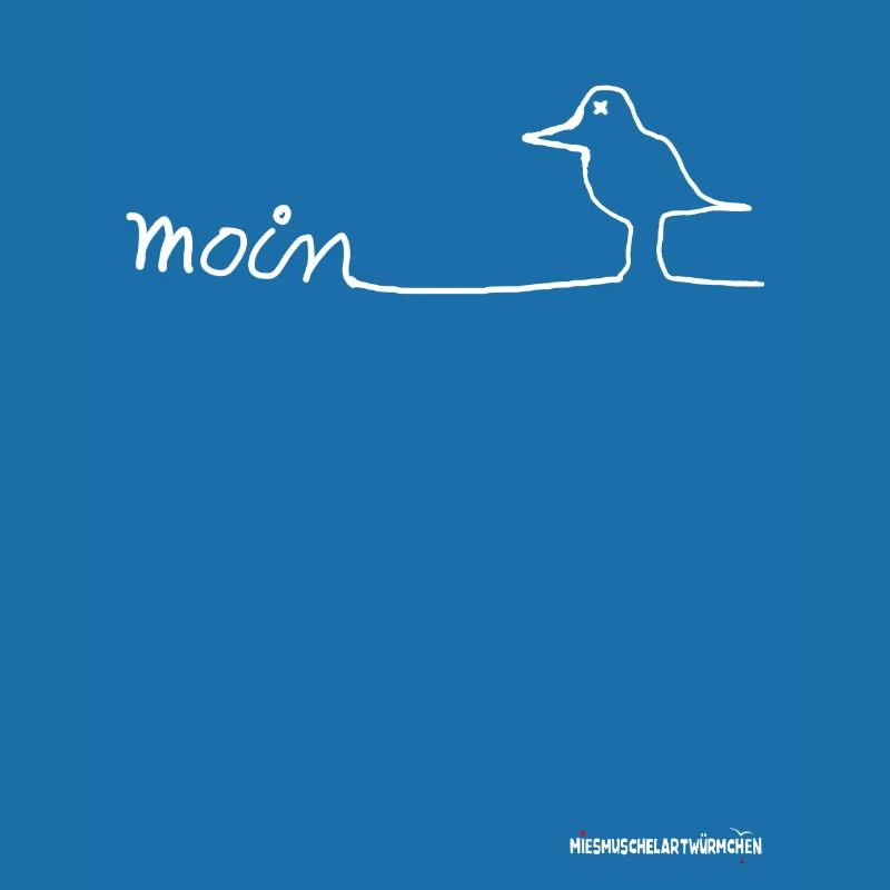 Moin mit Möwe die Möwe ! - Moin Begrüßung