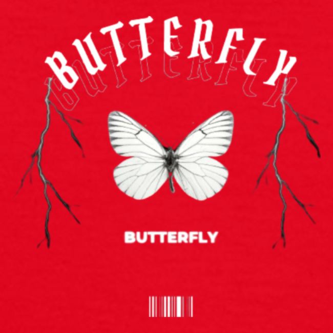 butterfly and rose
