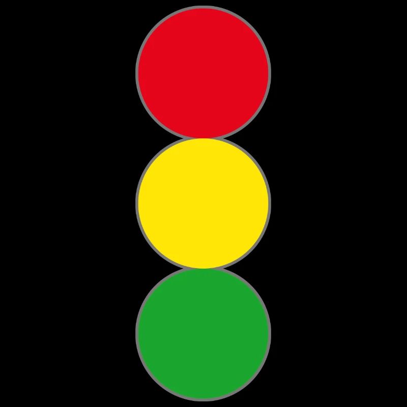 Feu rouge jaune vert