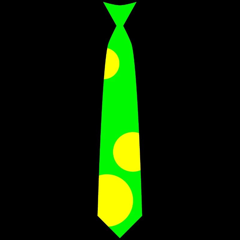 Tshirt cravate original - style citron flashy