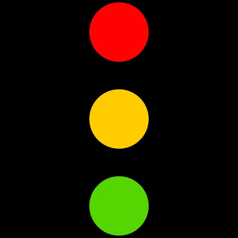 Costume de feu de circulation Rouge Jaune Vert Points Carnaval