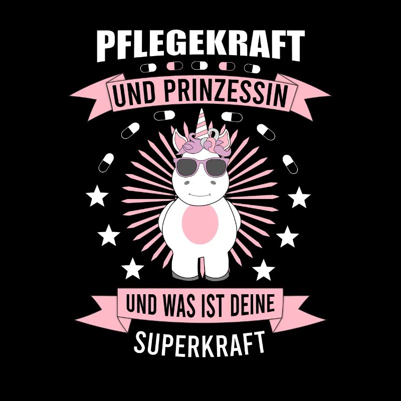Pflegekraft und Prinzessin Geschenkidee