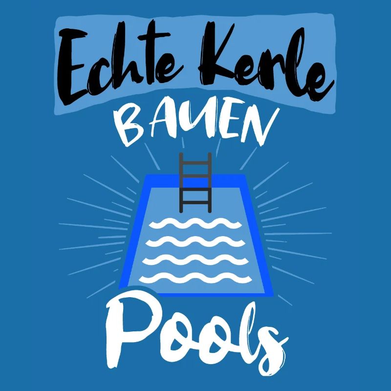 Pool Sprüche Poolbauer Poolbecken Gartenpool
