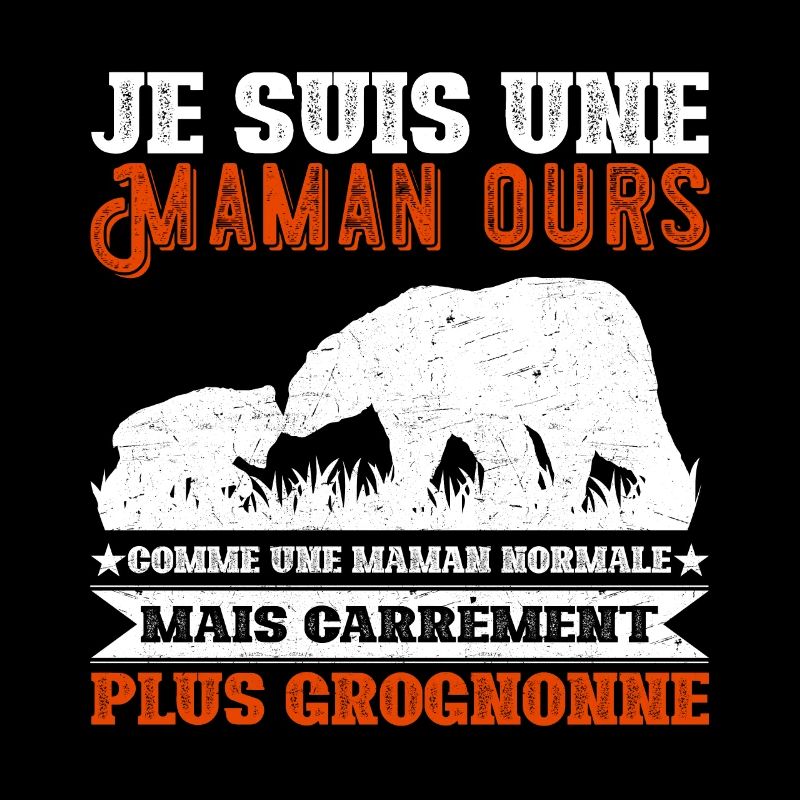 Maman Ours Grognonne