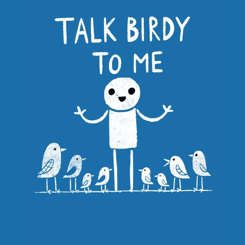 Chirpy Conversations Bird Whisperer Doodle