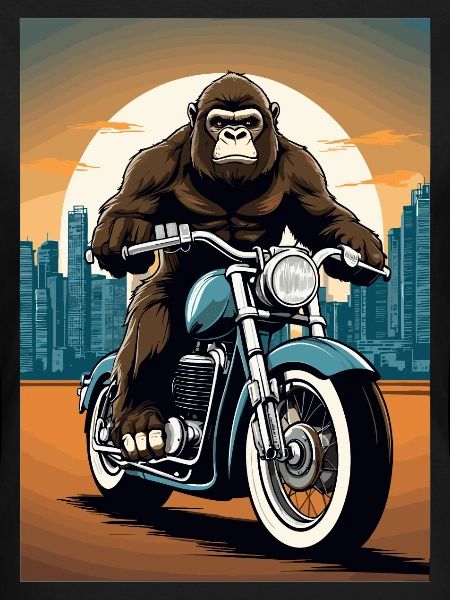 Gorilla Biker