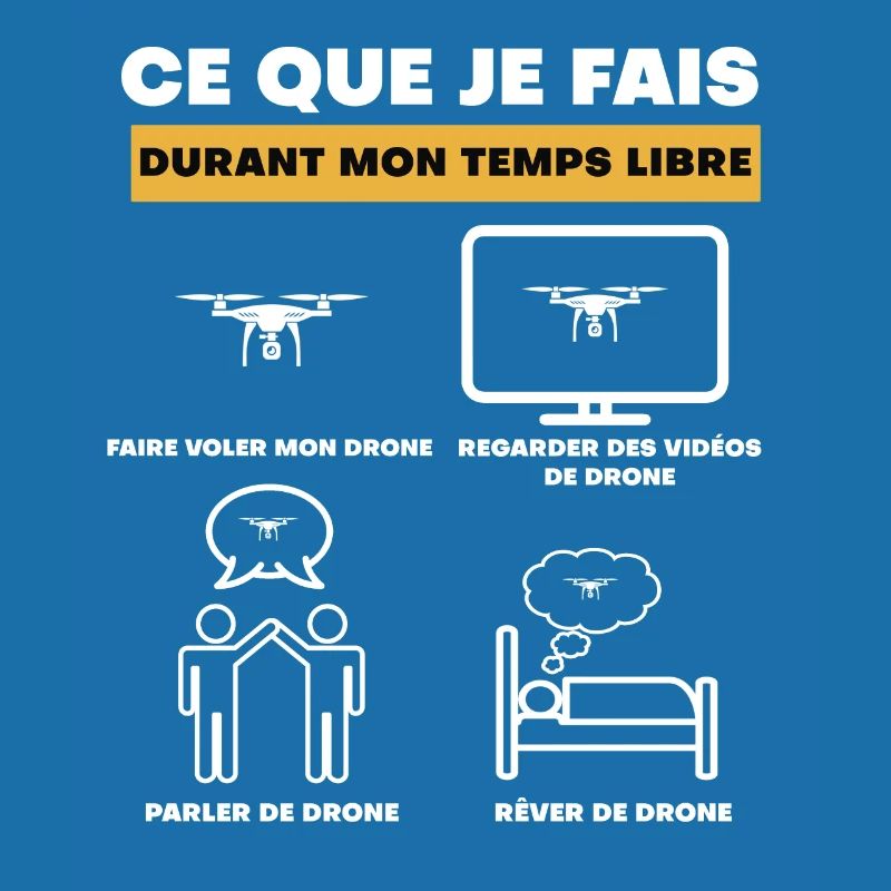 drone durant temps libre