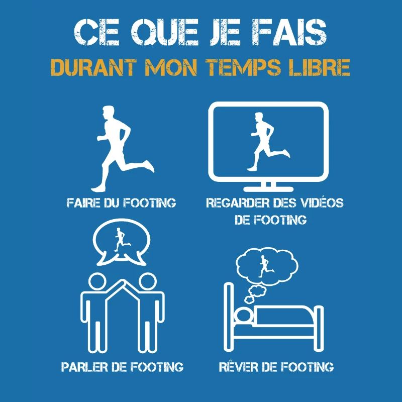 ce que je fais durant mon temps libre footing