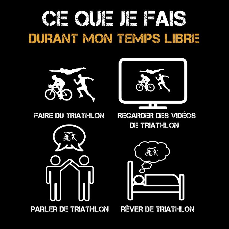 ce que je fais durant mon temps libre triathlon