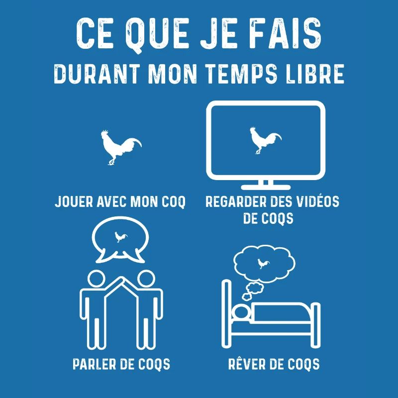 coq temps libre cadeau