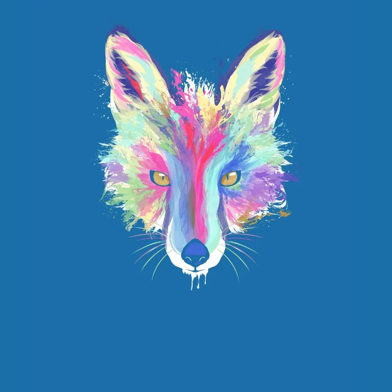 Splash fox gift for all who like foxes