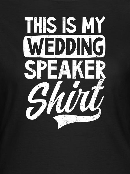 Speaker Wedding Speaker Outfit