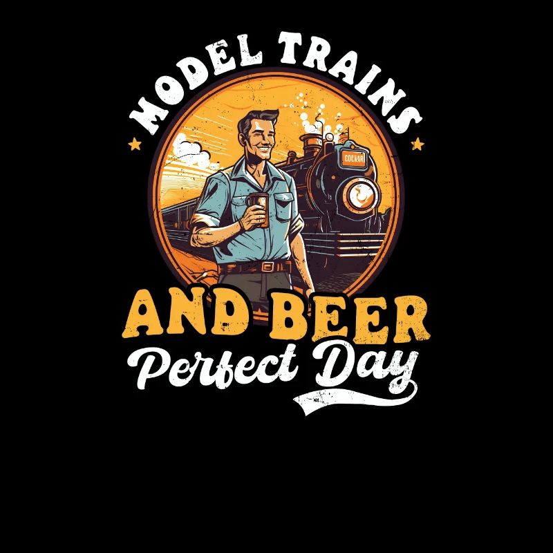 Model Railroad Model Trains And Beer