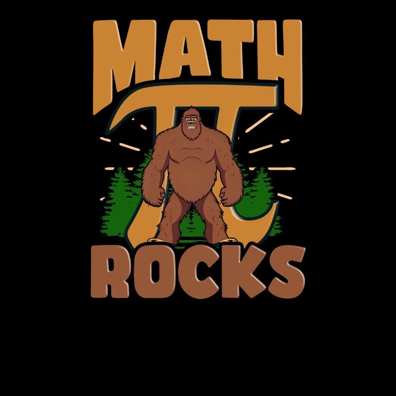 Pi Day Math Rocks Sasquatch