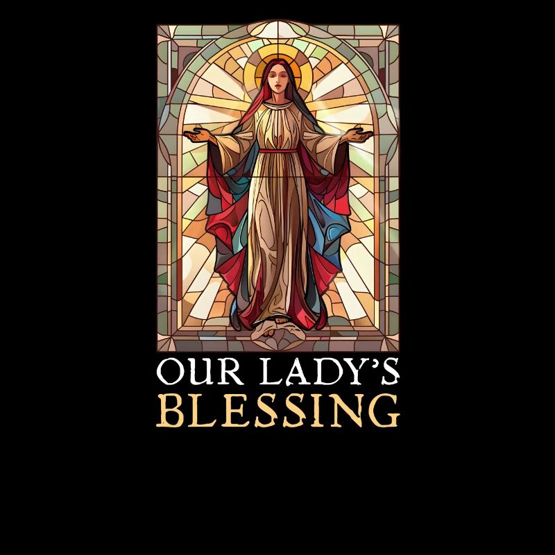Bénédiction de la Vierge Marie
