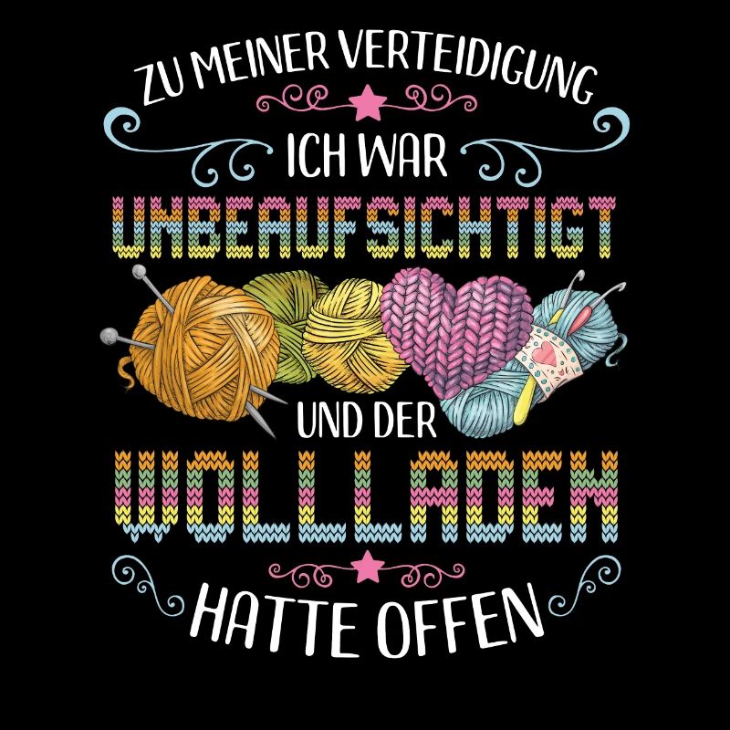 Stricken Handarbeiten Häkeln Strickerin Spruch Fun