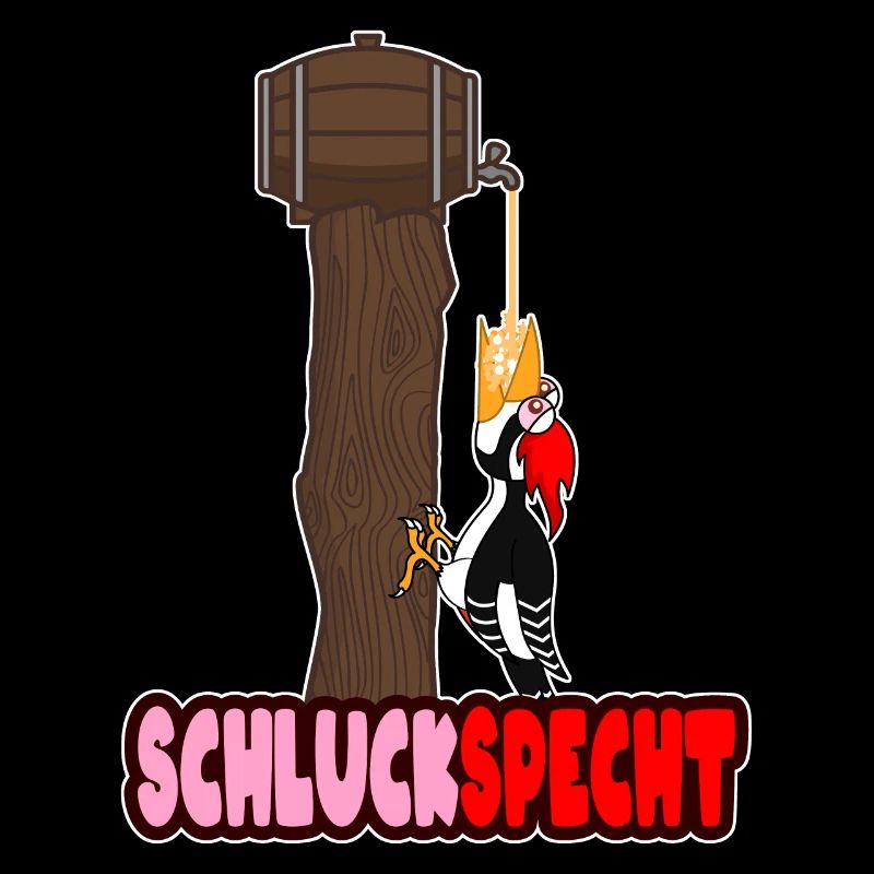 Schluckspecht Geschenkidee