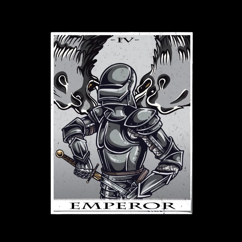 Emperor Tarot card style