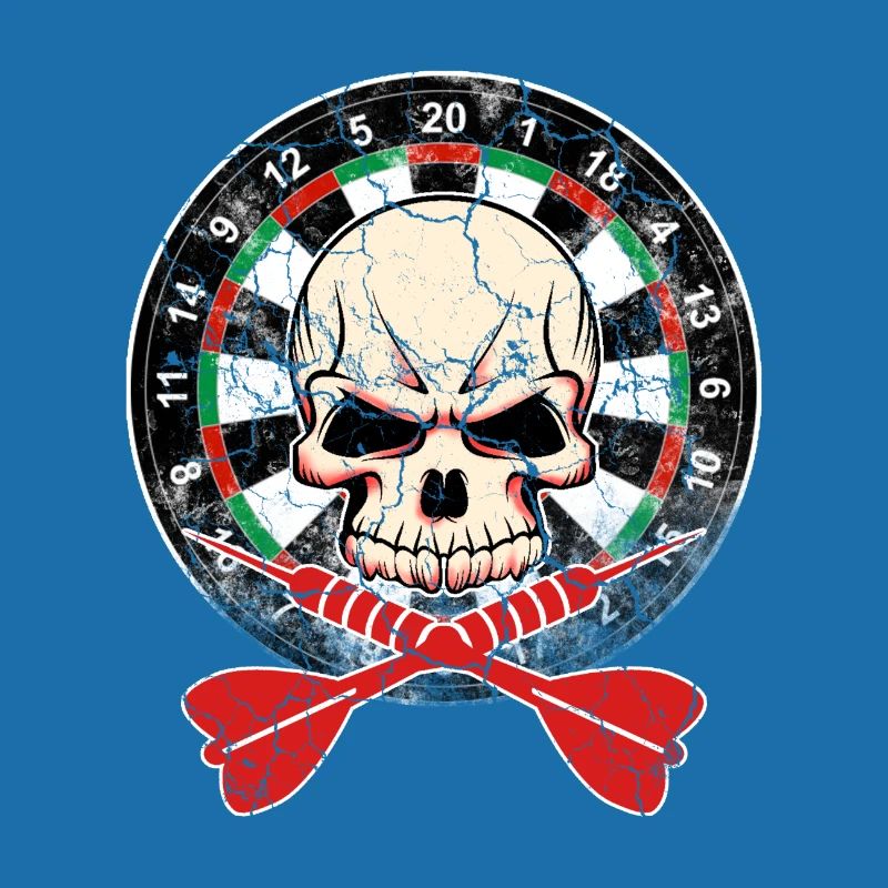 Fléchettes de fléchettes cadeau fléchettes flèche de lance crâne