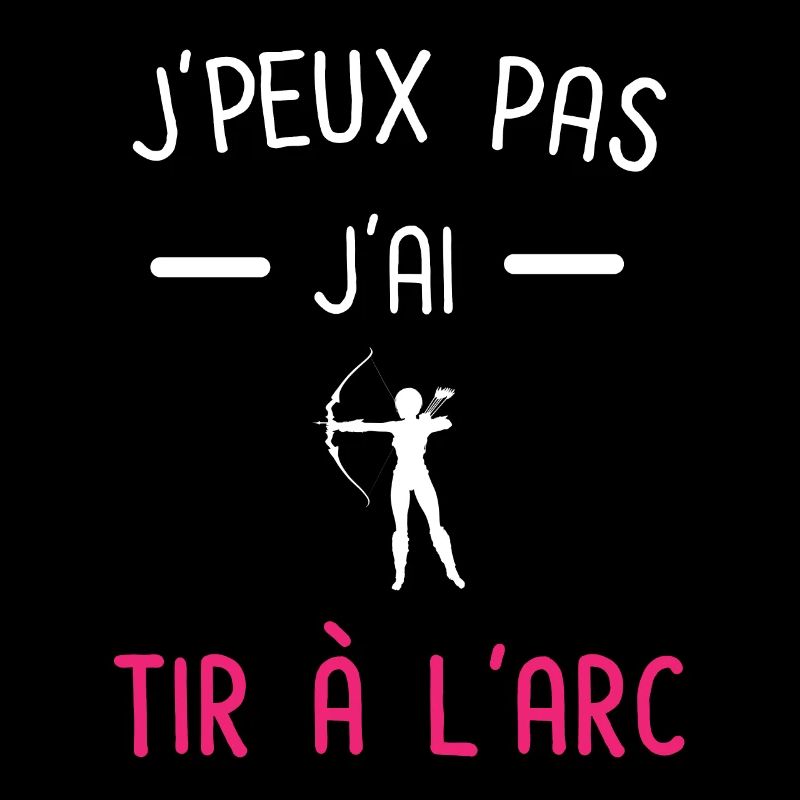 je peux pas j'ai tir à l'arc rose