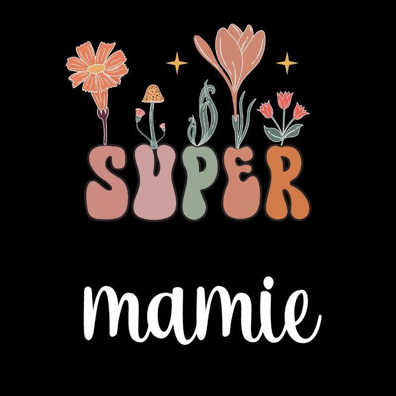 Super Oma Boho Boho Böhmische Blumen Oma Geschenk