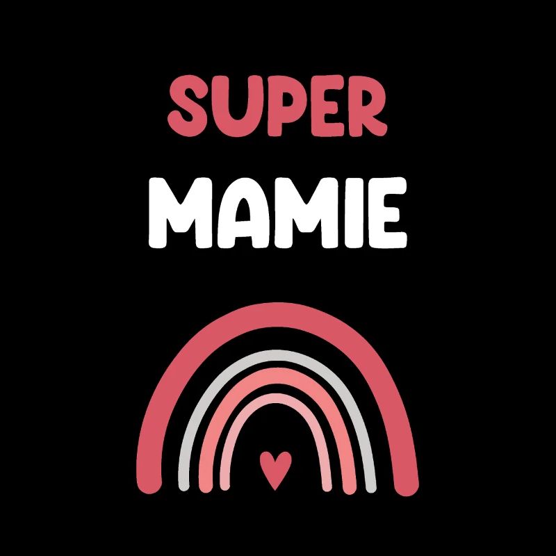 Super Granny Regenbogen Oma Geschenk