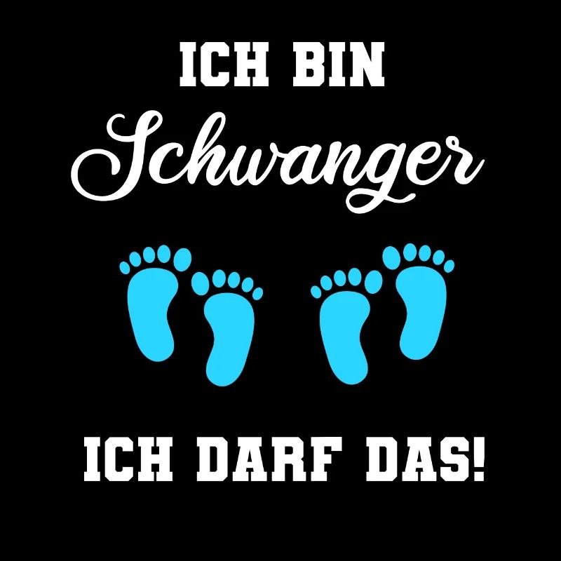 Ich bin schwanger ich darf das Schwanger Geschenk