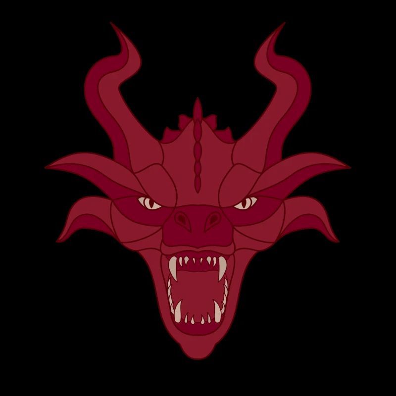 Red Dragon Head