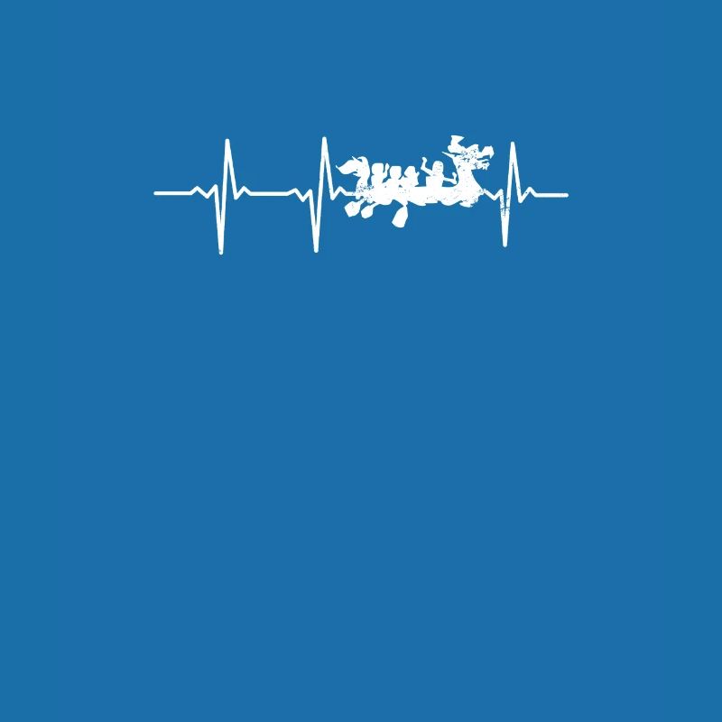 Drachenboot Herzschlag ECG Geschenk