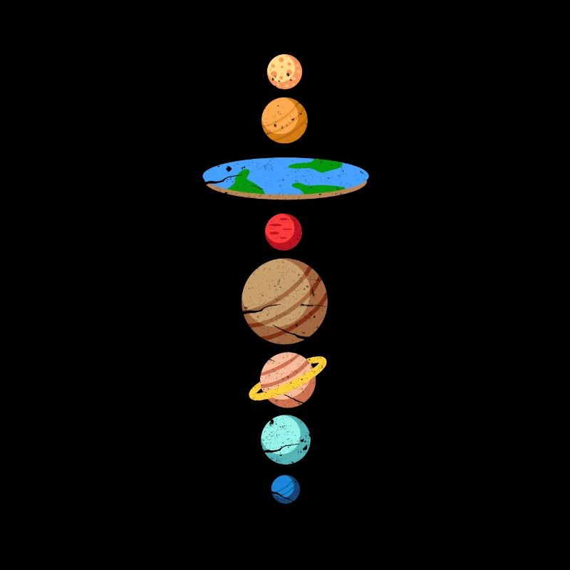 Flat Earth Flat Earth Conspiracy Gift