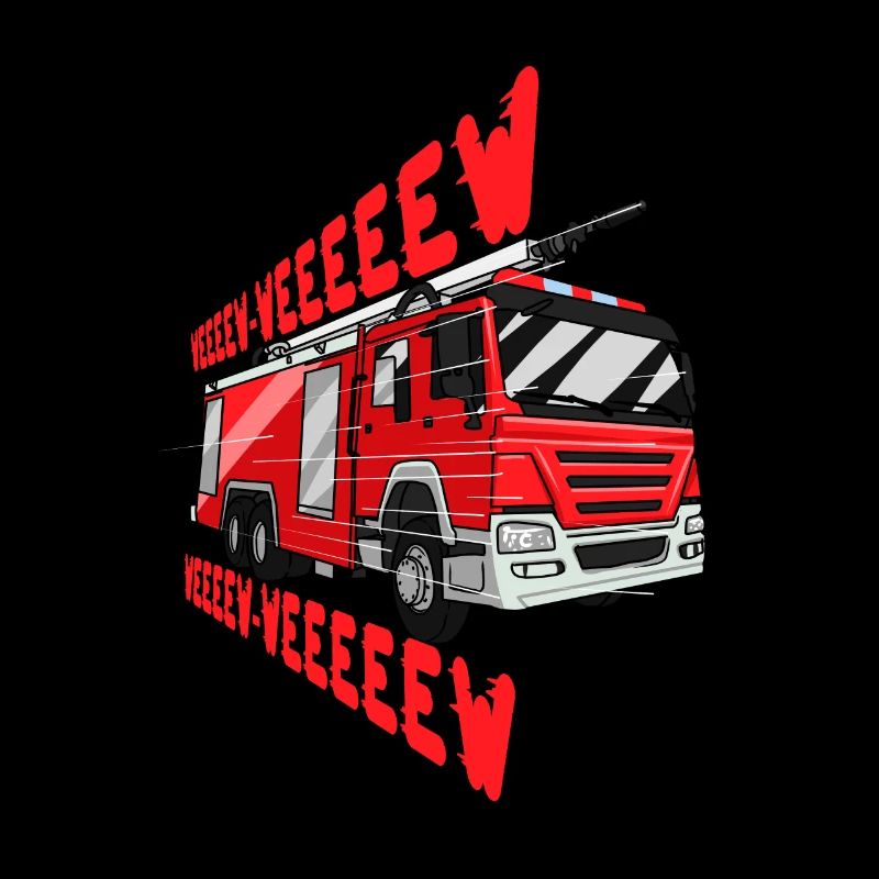 Firefighter Firetruck Fire Brigade Gift
