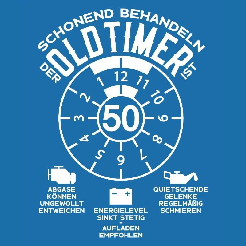 SCHONEND BEHANDELN 50. GEBURTSTAG 1973 OLDTIMER