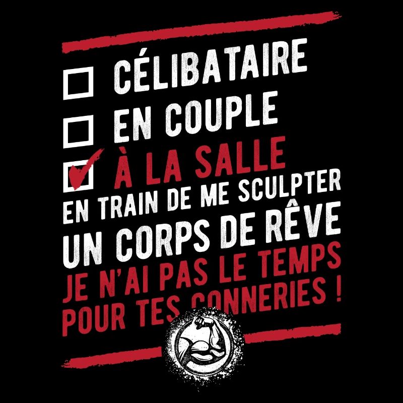 "Célibataire en couple à la salle"