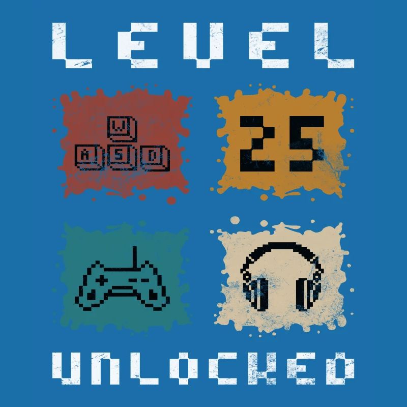 25. Geburtstag Level 25 unlocked