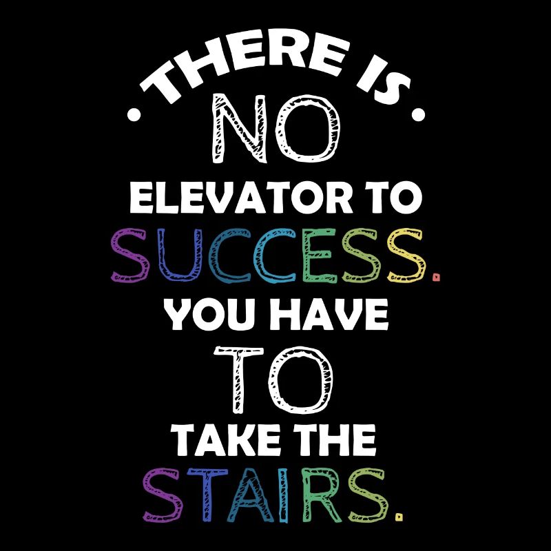 Succès Motivation Citation Succès - Escaliers