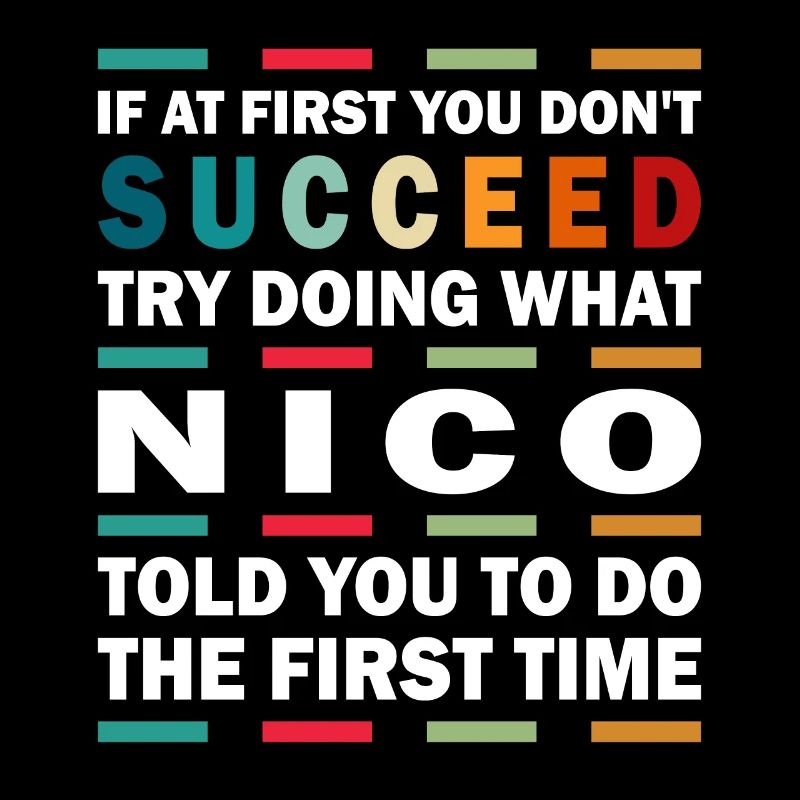 Nico Name Design