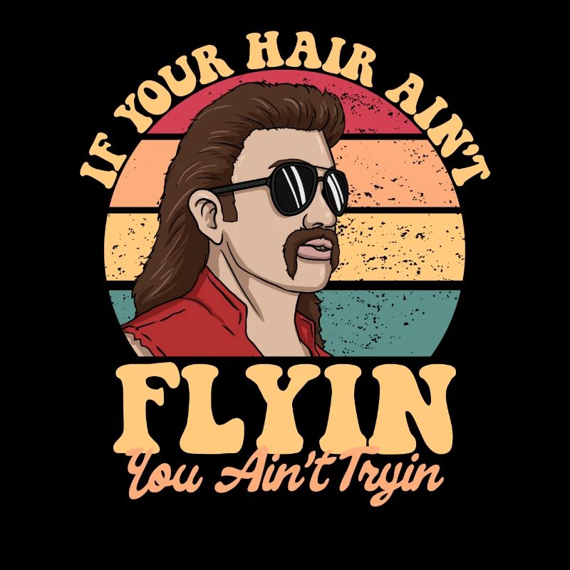 If your hair doesn't fly, don't try