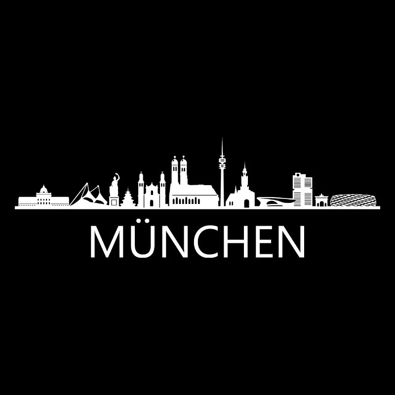 Stadt München Skyline Munich