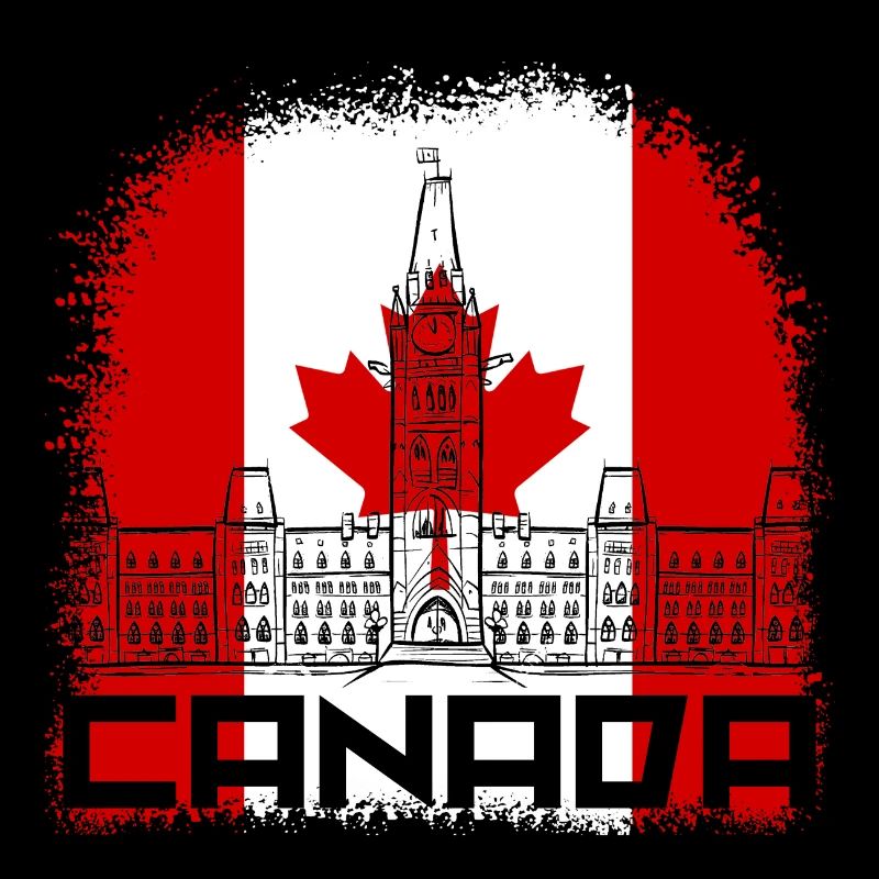 Canada flag for national colors Red white maple