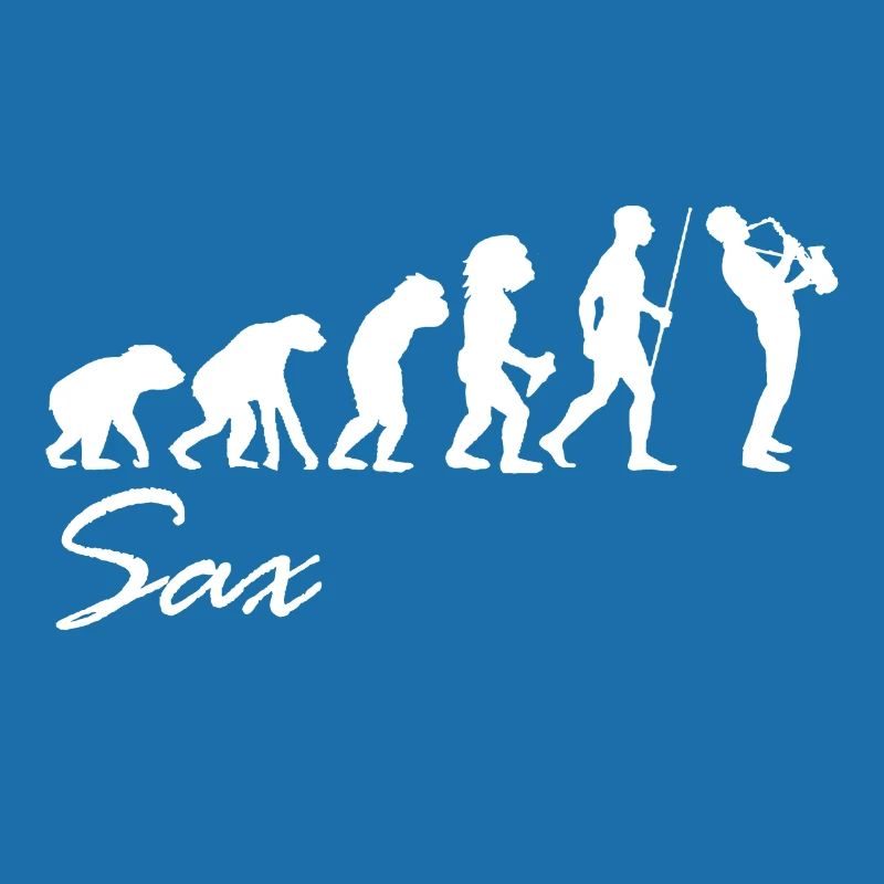 Saxophone Evolution Evolution Stone age musician