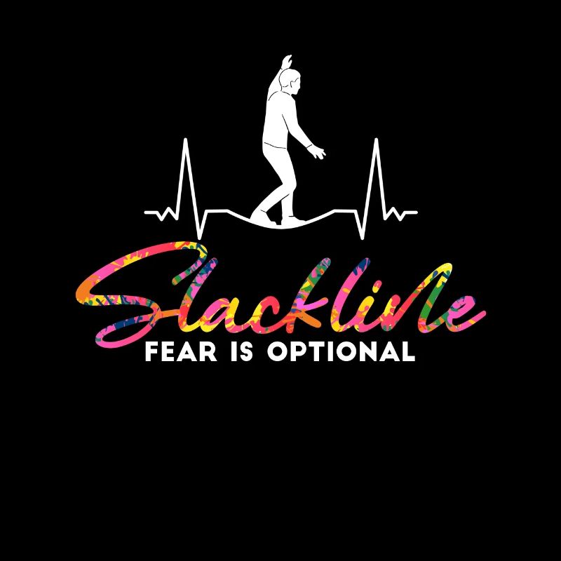 La peur de la slackline est facultative