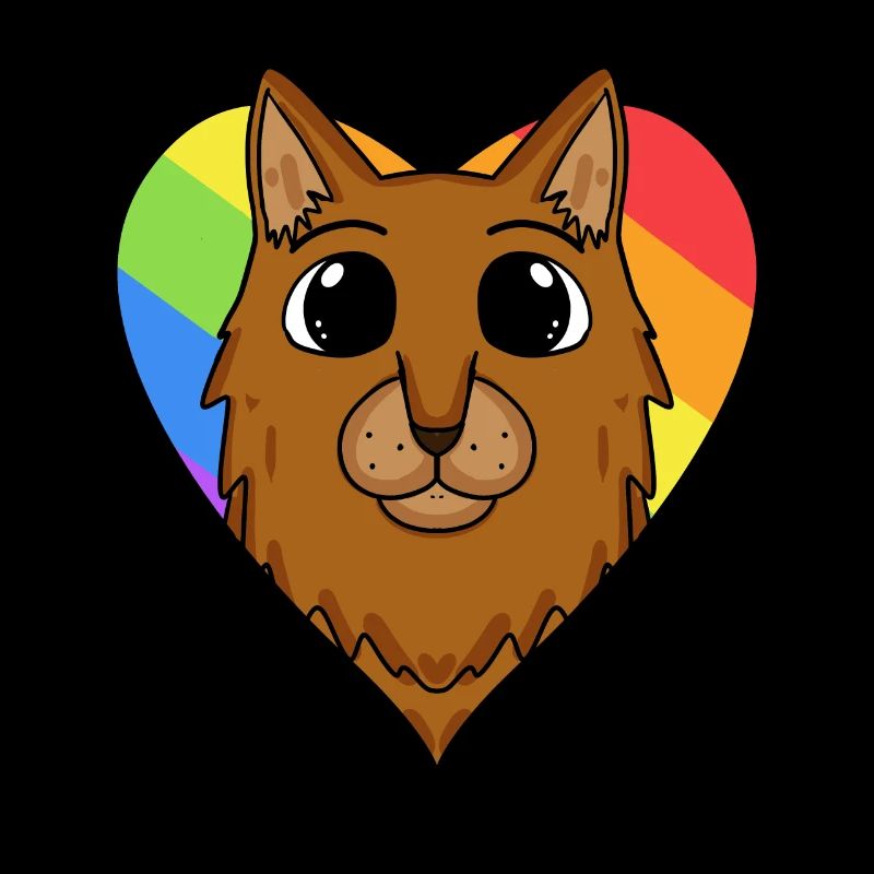 LGBT Cat Somali Rainbow